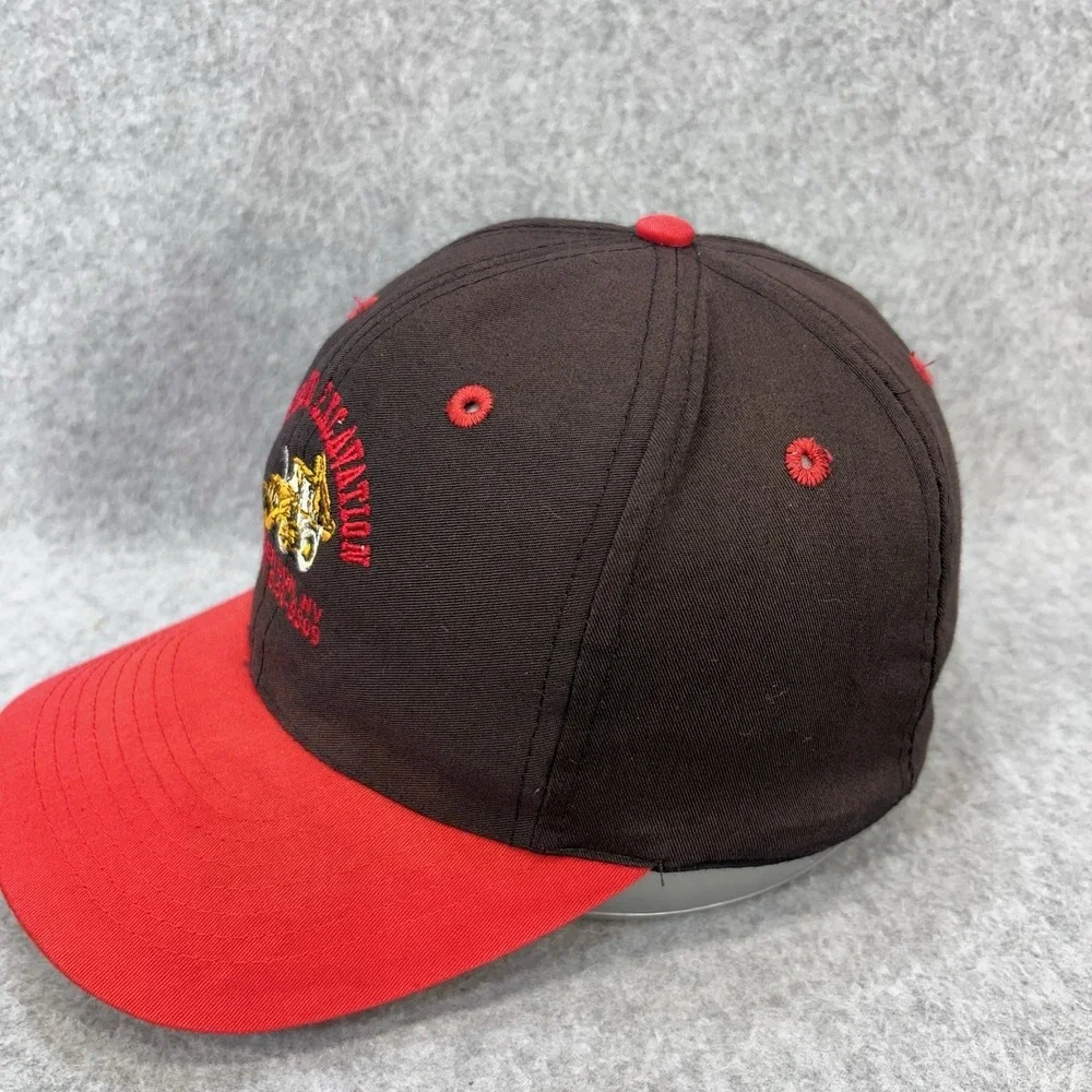 El Dorado Excavation Henderson‎ NV Nissin Snapback Cap Backhoe Black Red Hat